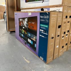 75 “ Samsung Smart 4K Neo QLED HDR 120hz Tv