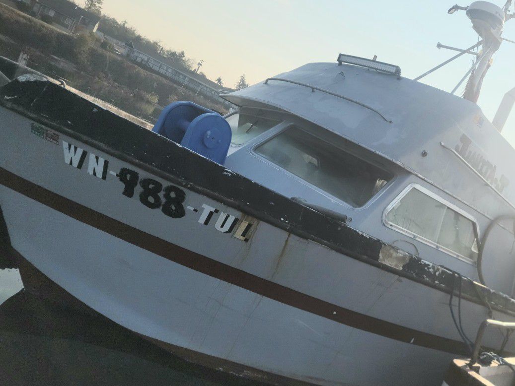 78 Modgetec Gillnetter halibut boat