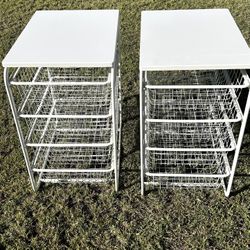 $15 EACH WHITE WIRE STORAGE RACK 47TH AVE. AND DOBBINS IN LAVEEN