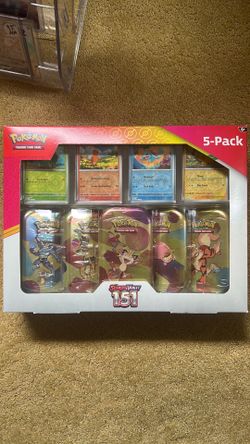 151 Mini Tins Pokemon Cards