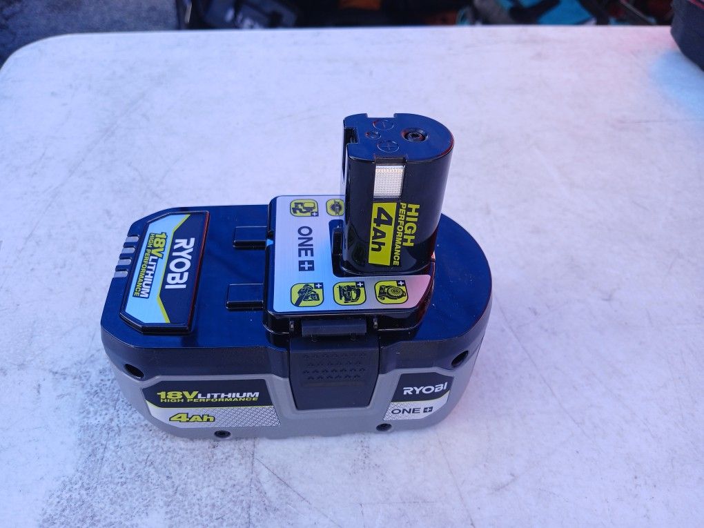 Bateria Ryobi 18v 4.ah