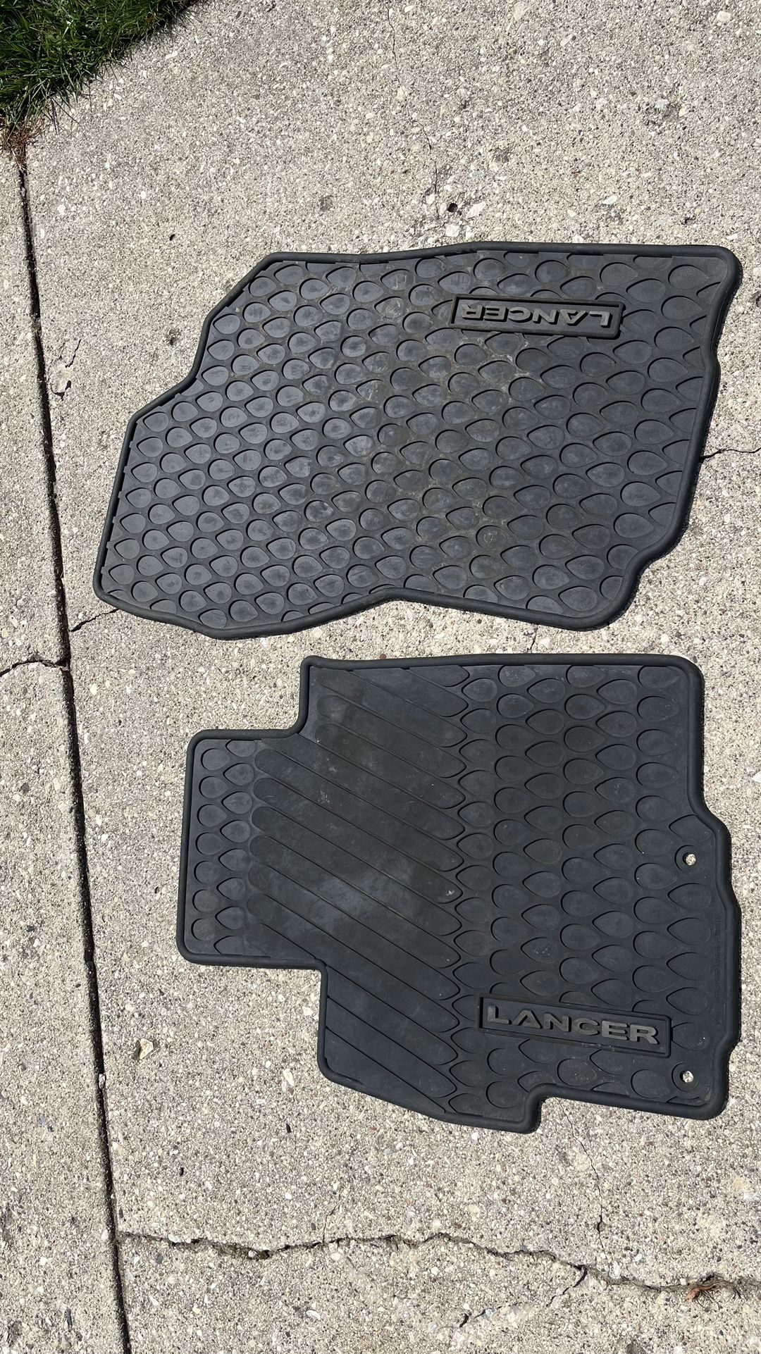 Factory All-weather Mats 2002-2017 Mitsubishi Lancer