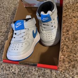 Nike Grey Blue Size 2C