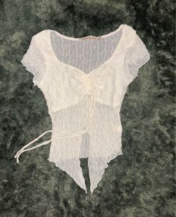 Pearl White Color Top-XS (USED)