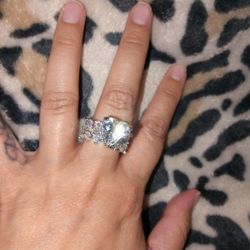 Heart Ring New Size 7 ss