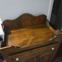 Moving SALE!! Wooden Cabinet $40