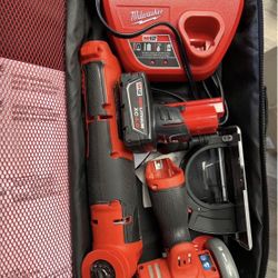 Milwaukee M12 FUEL 12V Brushless Cordless Cut Off Saw & Oscillating Multi-Tool