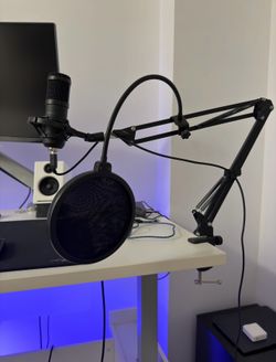 USB Condenser Podcast Microphone for PC