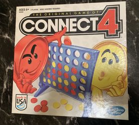 Connect 4 Original Game Used 1 Time Like New Fun For Kids and Adults Alike :)