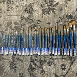 Winsor & Newton Cotman Watercolor Paint Brush Bundle #1 (27)