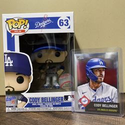 Cody Bellinger Funko Pop & Topps Cards