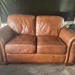 leather sofa