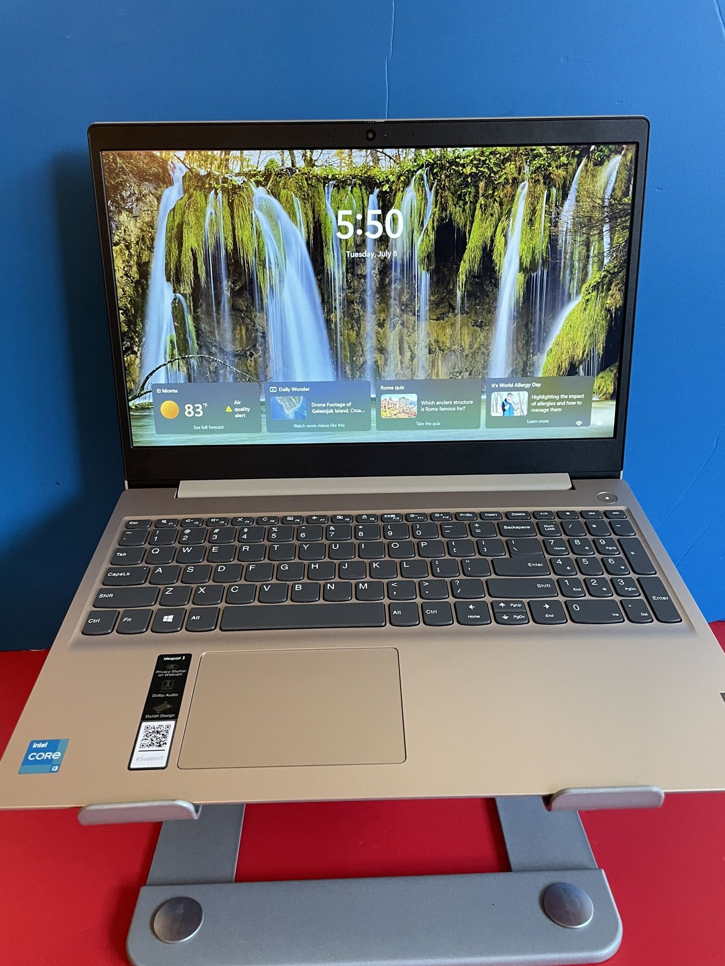 Lenovo Ideapad 3 (2022 model) 15.6” Touch Screen Intel i3 11th Generation 8GB RAM 256GB SSD