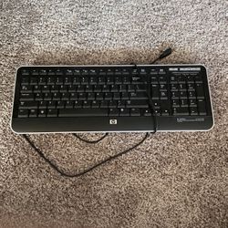 HP Wired Computer Keyboard 