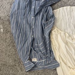 Button Up Collar Shirt /Lee/small