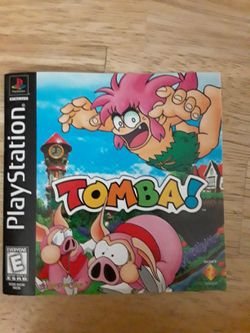Tomba! PS1 Playstation 1 - Booklet Only