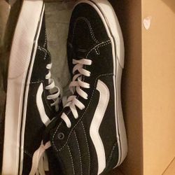 Black And White Vans 