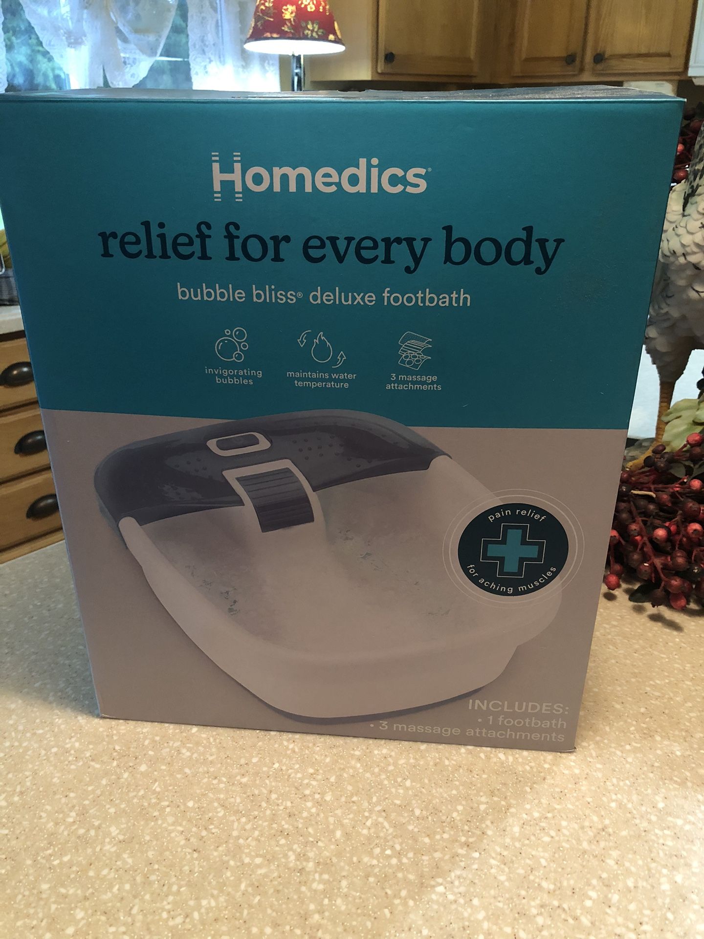 Homedics Foot bath 