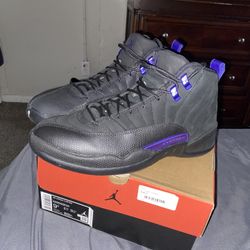 Jordan’s 12 Retro Black Dark Concord 