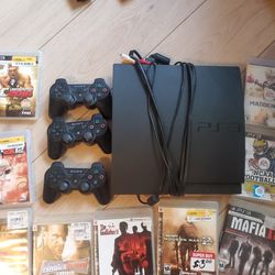 Ps3 Console With Games