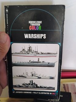 Warships Knowledge Through Color Paperback Book