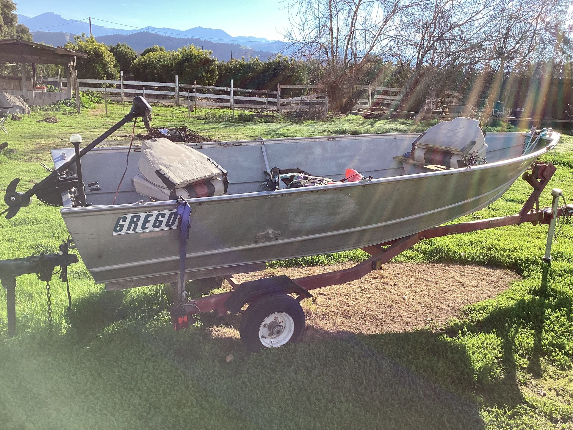 Gregor 14’ Aluminum Boat