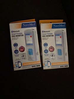 2 Portable EKG monitors