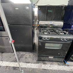 TOP & BOTTOM / 4 BURNER STOVE SET WITH DELIVERY IN SAN FERNANDO VALLEY