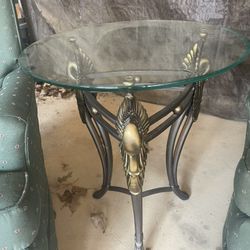 Glass Top Table