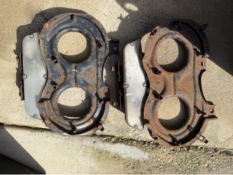 1962 Chevy impala headlight housings