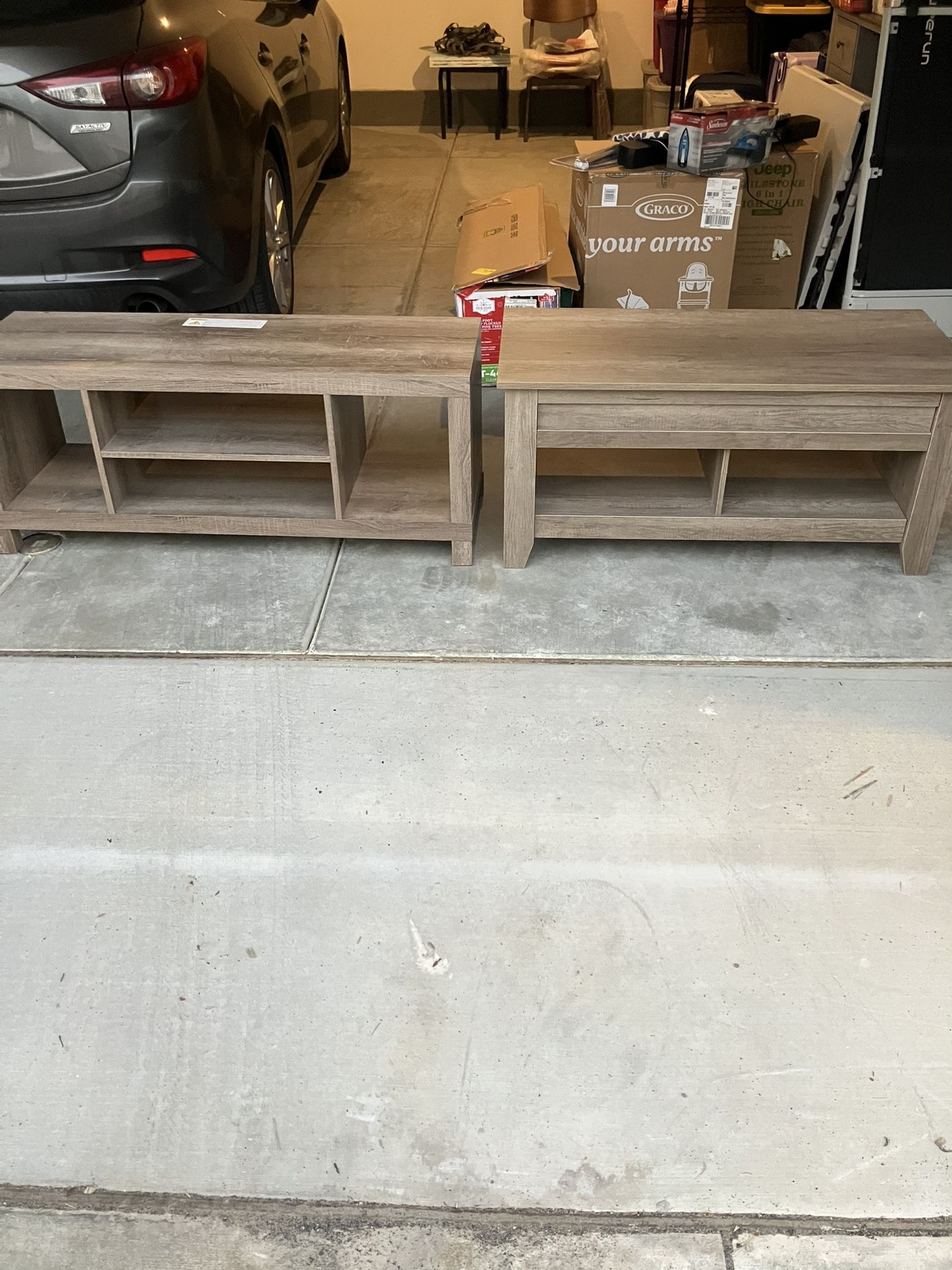 Coffee Table and TV Stand