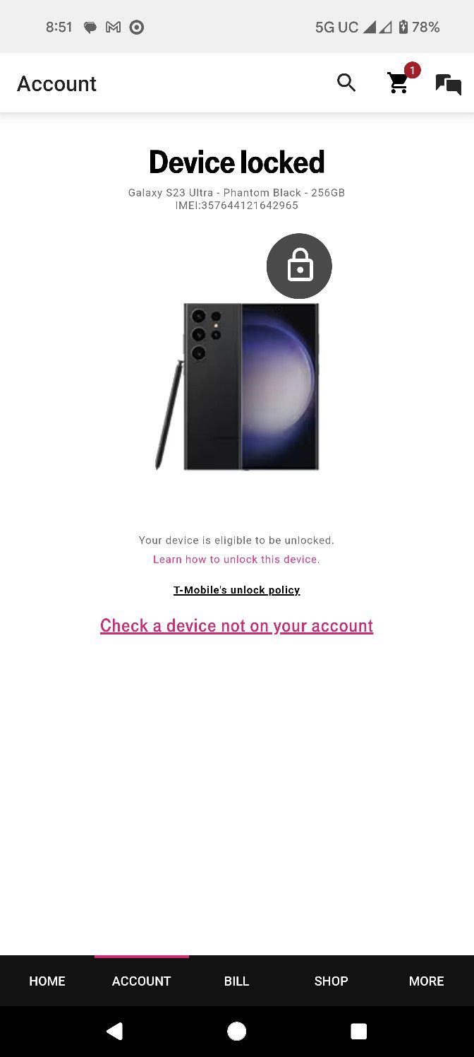 Unlock For Samsung Galaxy S24,S23, Fold 5, Flip 5