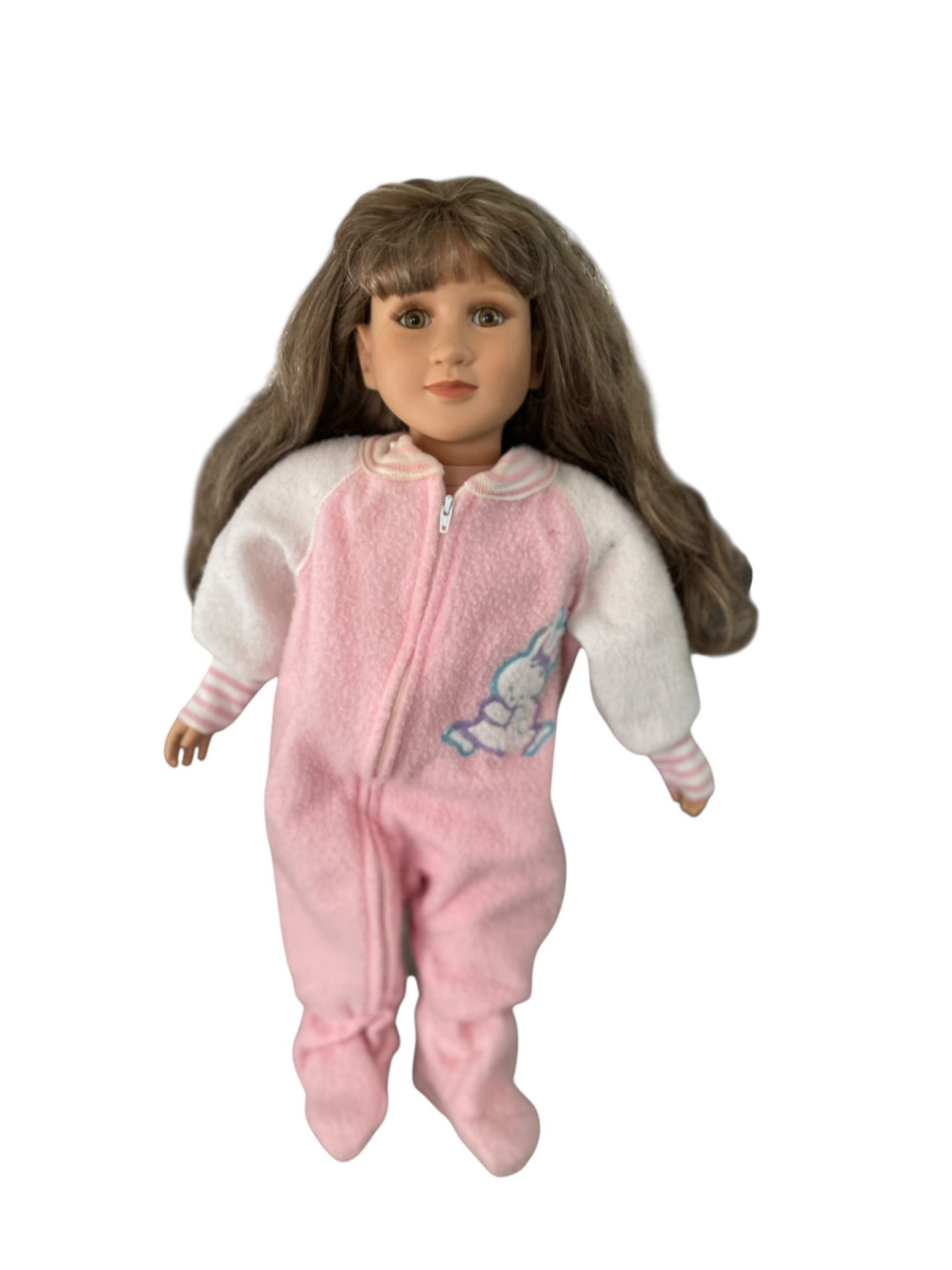 My Twinn 1997 Doll | 23β Brown Hair Hazel Eyes Pink PJs