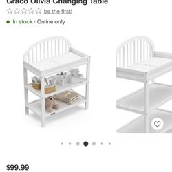 Graco Olivia baby Changing Table - White 