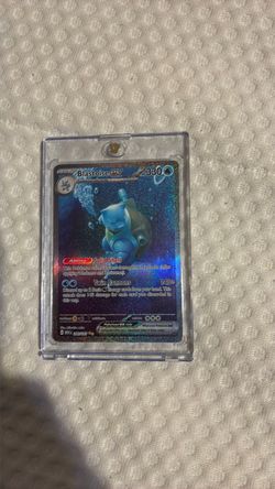 Pokemon card Mint condition Blastoise $200