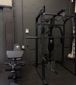 SM2001 Smith Machine with Multi Function Bench