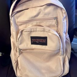 JanSport pink backpack