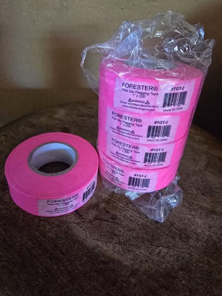 Pink Glo Flagging Tape