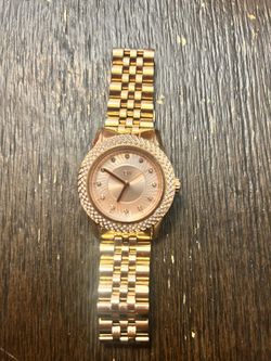 Diamond Inlay And Pearl Watch