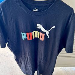 PUMA mens Essentials Small Logo Tee T-Shirt Large