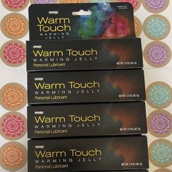 Warm Touch Warming Jelly 4 Pieces
