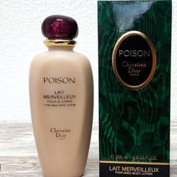 Perfumed Christian Dior Poison Lotion 
