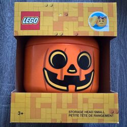 Lego Halloween Pumpkin Jack-o’-lantern  Head 