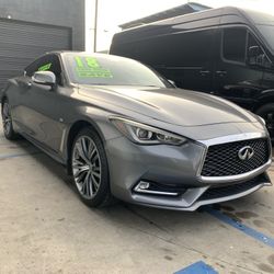 2018 INFINITI Q60 COUPE Low Miles fully guaranteed