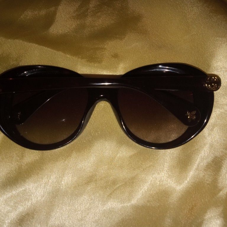 Brown Gucci GG Sunglasses
