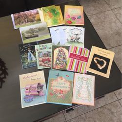 Assorted Leanin Tree Cards 18 Cards W/ Envelopes