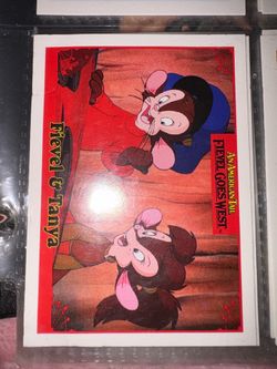 AN AMERICAN TALE VINTAGE CARDS