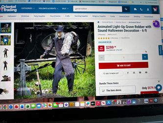 72” Grave Robber Animatronic