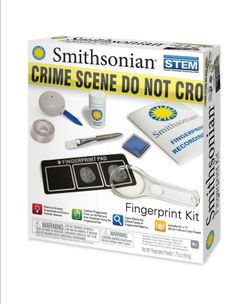 Smithsonian STEM Fingerprint Kit