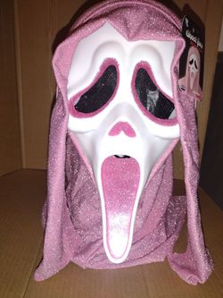 Pink Glitter Ghost Face Mask Set $60
